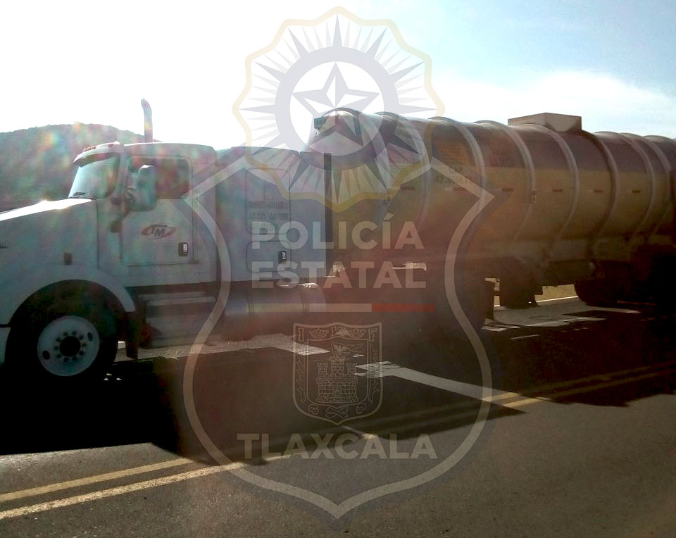 Detienen a tres asaltantes de tráiler en Tlaxco